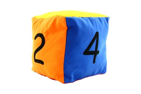 Kostka edukacyjna 10 cm - Cyfry Kostka edukacyjna 10 cm - Cyfry