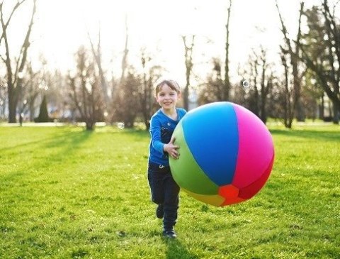 Magiczna Piłka Balonowa XXL Pszczółka ( żółto - czarna) Magiczna Piłka Balonowa XXL Pszczółka ( żółto - czarna)