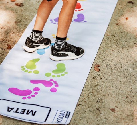 Mata Animacyjna Skaczące Stópki 45x200 cm Mata Animacyjna Skaczące Stópki 45x200 cm