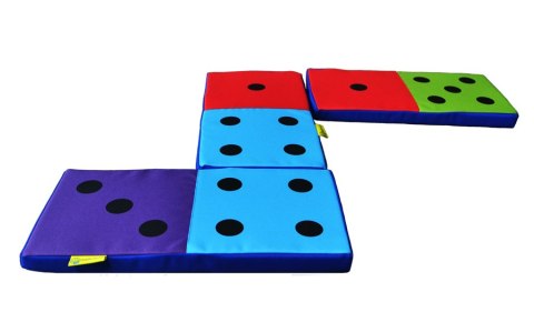 Poduszki zestaw Mega Domino 21 szt. AKSON Poduszki zestaw Mega Domino 21 szt. AKSON