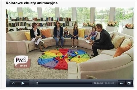 Profesjonalna Chusta Animacyjna AKSON 7 BARW 2m Profesjonalna Chusta Animacyjna AKSON 7 BARW 2m