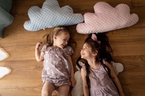 Dream Pillow poduszka CHMURKA plusz minky 60 X 40 cm 1 szt. - RÓŻOWY Dream Pillow poduszka CHMURKA plusz minky 60 X 40 cm 1 szt. - RÓŻOWY