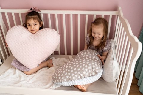 Dream Pillow poduszka SERCE plusz minky 50 x 60 cm 1 szt. - BŁĘKITNY Dream Pillow poduszka SERCE plusz minky 50 x 60 cm 1 szt. - BŁĘKITNY