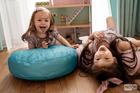 Dream Pouf MIŚ pufa poduszka ekoskóra 1 szt. - FUKSJA Dream Pouf MIŚ pufa poduszka ekoskóra 1 szt. - FUKSJA