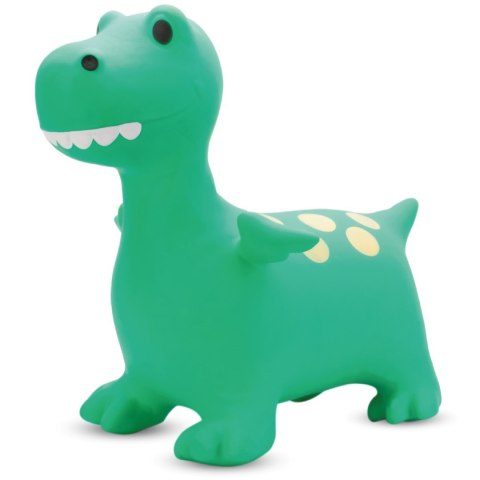 Skoczek gumowy dla dzieci SMOK 60 cm zielony do skakania z pompką Skoczek gumowy dla dzieci SMOK 60 cm zielony do skakania z pompką