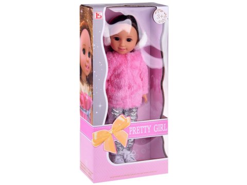 Urocza Lalka 38 cm Różowe futerko i nauszniki zimowe ubranie ZA4767 Urocza Lalka 38 cm Różowe futerko i nauszniki zimowe ubranie ZA4767