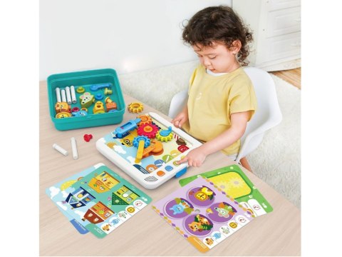 Hola interaktywny Panel nauka emocji liczb figur Montessori ZA4652 Hola interaktywny Panel nauka emocji liczb figur Montessori ZA4652