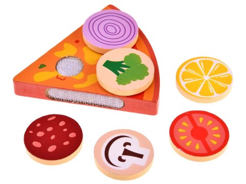 Zestaw DREWNIANA PIZZA do krojenia 16,5cm NA RZEP Dodatki 27ele ZA4689 Zestaw DREWNIANA PIZZA do krojenia 16,5cm NA RZEP Dodatki 27ele ZA4689