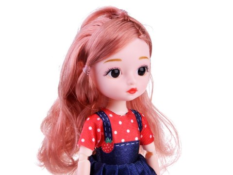 Śliczna lalka laleczka ruchome kończyny długie włosy 24 cm ZA4655 Śliczna lalka laleczka ruchome kończyny długie włosy 24 cm ZA4655