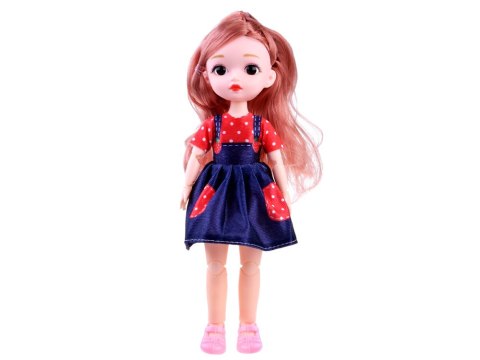 Śliczna lalka laleczka ruchome kończyny długie włosy 24 cm ZA4655 Śliczna lalka laleczka ruchome kończyny długie włosy 24 cm ZA4655