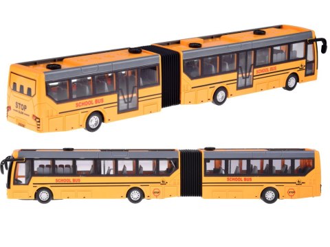 Autobus szkolny miejski przegubowy sterowany za pomocą pilota RC0624 Autobus szkolny miejski przegubowy sterowany za pomocą pilota RC0624