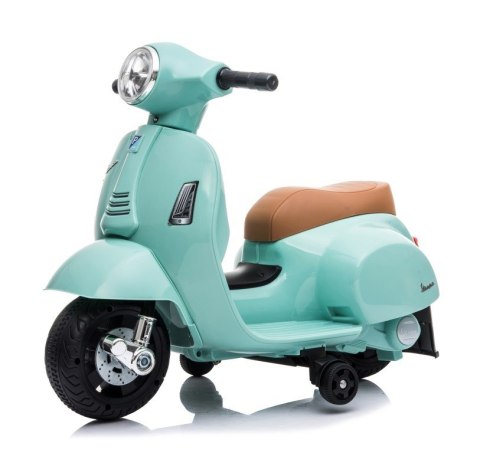 Jeździk akumulatorowy Scooter Vespa turkusowy Jeździk akumulatorowy Scooter Vespa turkusowy