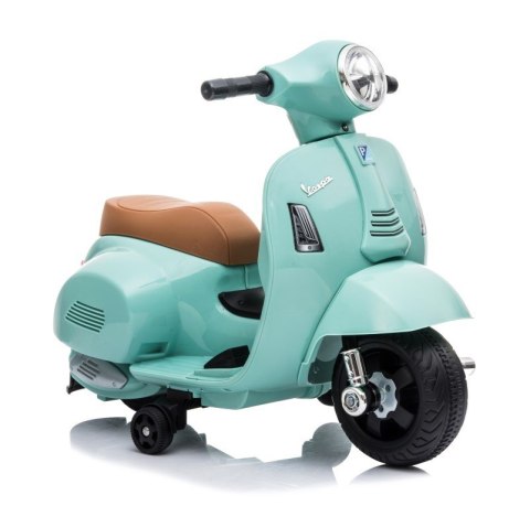 Jeździk akumulatorowy Scooter Vespa turkusowy Jeździk akumulatorowy Scooter Vespa turkusowy