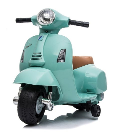 Jeździk akumulatorowy Scooter Vespa turkusowy Jeździk akumulatorowy Scooter Vespa turkusowy