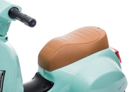 Jeździk akumulatorowy Scooter Vespa turkusowy Jeździk akumulatorowy Scooter Vespa turkusowy