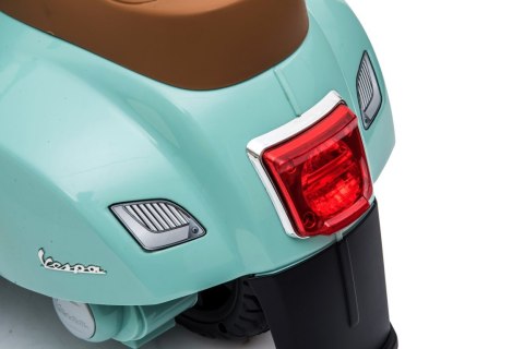 Jeździk akumulatorowy Scooter Vespa turkusowy Jeździk akumulatorowy Scooter Vespa turkusowy