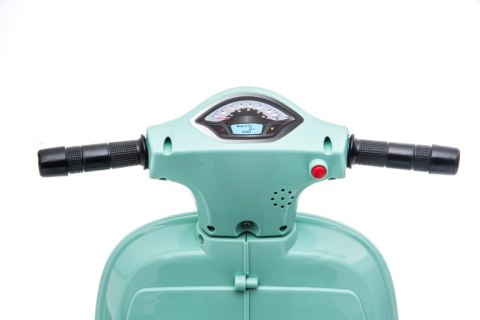 Jeździk akumulatorowy Scooter Vespa turkusowy Jeździk akumulatorowy Scooter Vespa turkusowy