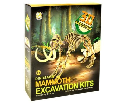 Szkielet Mamuta 3D wykopaliska zestaw ZA1777 B Szkielet Mamuta 3D wykopaliska zestaw ZA1777 B