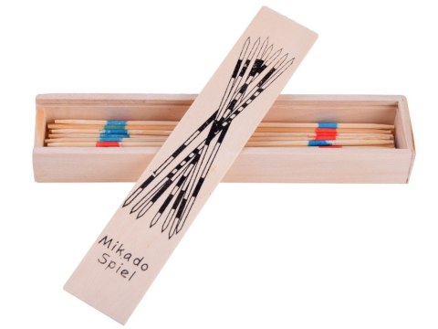 Mikado Drewniane bierki Gra zręcznościowa GR0154 Mikado Drewniane bierki Gra zręcznościowa GR0154