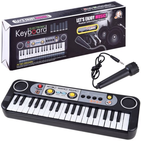 Organy Keyboard 37 keys mikrofon IN0056