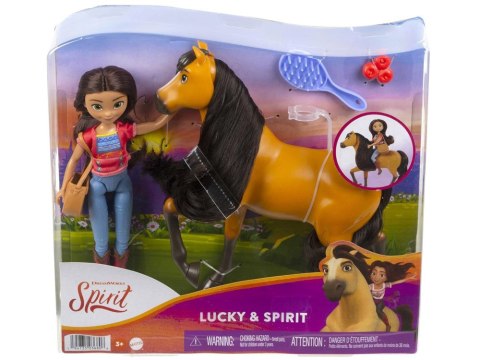 Mattel Lalka + koń Mustang Duch wolności Spirit Lalka na koniu ZA4924 Mattel Lalka + koń Mustang Duch wolności Spirit Lalka na koniu ZA4924