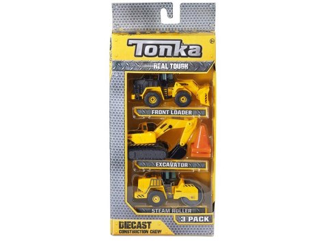 Maszyny budowlane Tonka Autka zestaw 3 szt ZA3617 Maszyny budowlane Tonka Autka zestaw 3 szt ZA3617