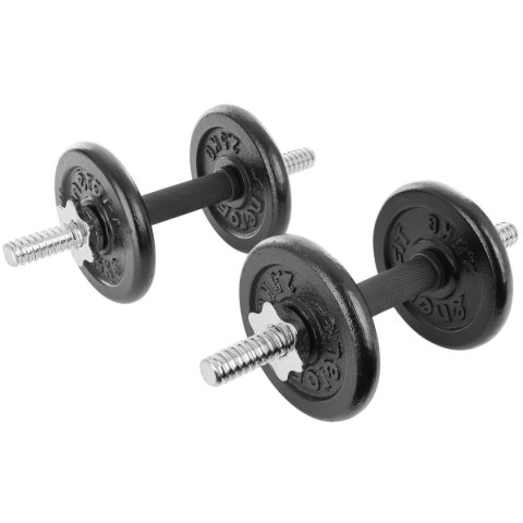 HANTLA ŻELIWNA 19 KG ( 2x9.5 KG ) WALIZKA ENERO FIT HANTLA ŻELIWNA 19 KG ( 2x9.5 KG ) WALIZKA ENERO FIT