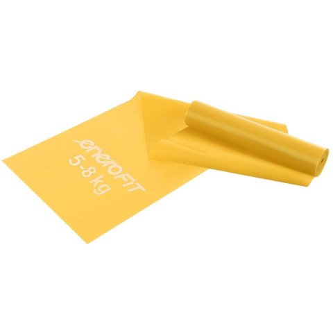 TAŚMA TRENINGOWA DO ĆWICZEŃ PILATES 2000x150x0,25MM 5-8KG ŻÓŁTA TAŚMA TRENINGOWA DO ĆWICZEŃ PILATES 2000x150x0,25MM 5-8KG ŻÓŁTA