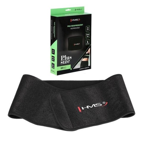 HMS BR163 PAS NA BRZUCH WYSZCZUPLAJĄCY BLACK PLUS SIZE HMS HMS BR163 PAS NA BRZUCH WYSZCZUPLAJĄCY BLACK PLUS SIZE HMS