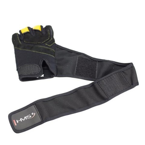 HMS RST01 BLACK/YELLOW ROZM. M RĘKAWICE NA SIŁOWNIĘ HMS HMS RST01 BLACK/YELLOW ROZM. M RĘKAWICE NA SIŁOWNIĘ HMS