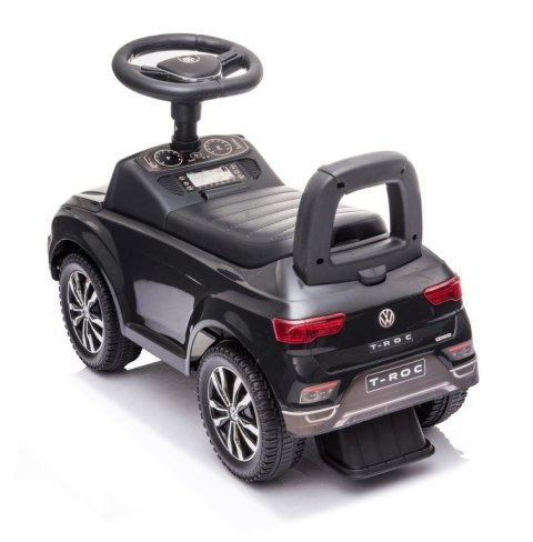 Jeździk pchacz chodzik dla rocznego dziecka Volkswagen T-Roc czarny Jeździk pchacz chodzik dla rocznego dziecka Volkswagen T-Roc czarny