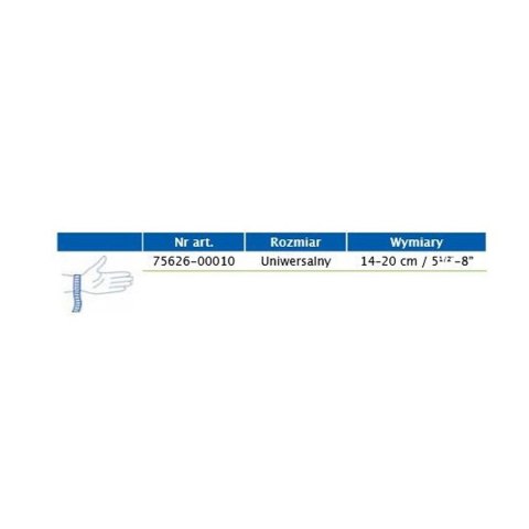 Stabilizator nadgarstka regulowany 75626-00010 Stabilizator nadgarstka regulowany 75626-00010
