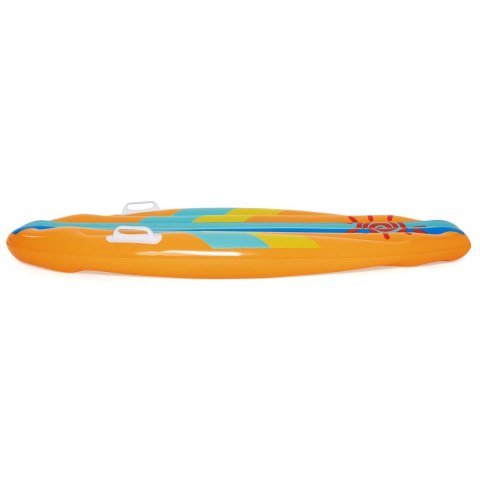 Dmuchana deska do pływania 114 x 46 cm Bestway 42046 pomarańczowy Dmuchana deska do pływania 114 x 46 cm Bestway 42046 pomarańczowy