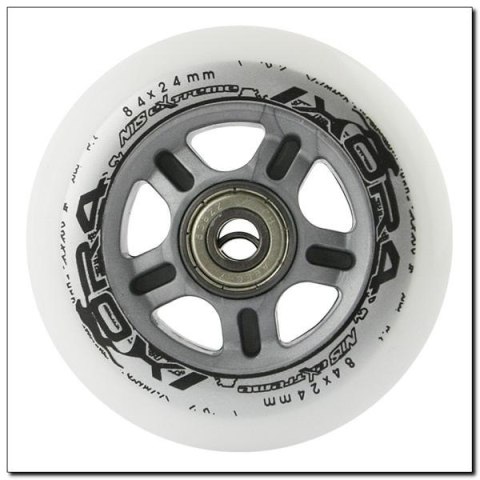 NILS EXTREME PU 84x24 82A CZARNE (4 szt.) + ABEC-9 CHROME (8 szt.) ZESTAW NILS EXTREME NILS EXTREME PU 84x24 82A CZARNE (4 szt.) + ABEC-9 CHROME (8 szt.) ZESTAW NILS EXTREME