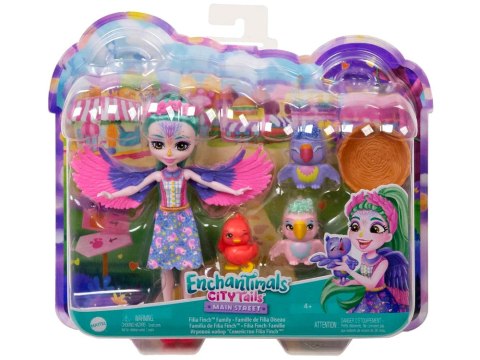 Enchantimals Lalka Filia Finch i sympatyczna rodzinka papuszek ZA5089 Enchantimals Lalka Filia Finch i sympatyczna rodzinka papuszek ZA5089
