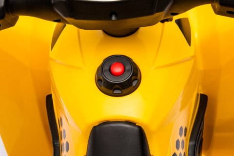Jeździk akumulatorowy Quad Honda CAT TRX - żółty Jeździk akumulatorowy Quad Honda CAT TRX - żółty