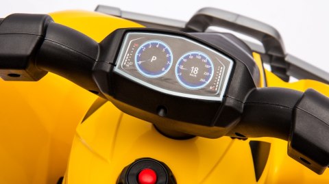 Jeździk akumulatorowy Quad Honda CAT TRX - żółty Jeździk akumulatorowy Quad Honda CAT TRX - żółty