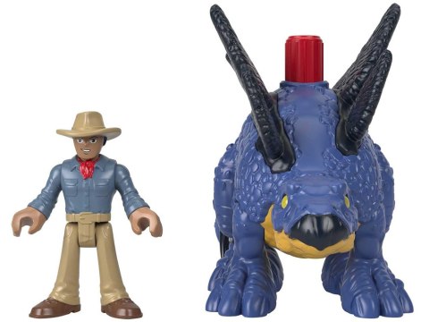 Jurassic World zestaw Imaginext figurki Stegosaurus + Dr. Grant ZA5097 Jurassic World zestaw Imaginext figurki Stegosaurus + Dr. Grant ZA5097