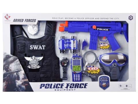 Zestaw policjanta kamizelka + akcesoria ZA2984 Zestaw policjanta kamizelka + akcesoria ZA2984