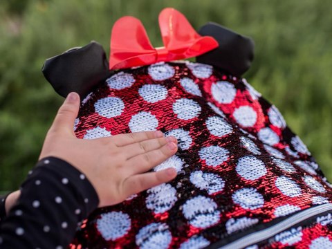 Disney Myszka Minnie PLECAK Uroczy Stylowy Cekinowy 40 cm AP0007 Disney Myszka Minnie PLECAK Uroczy Stylowy Cekinowy 40 cm AP0007