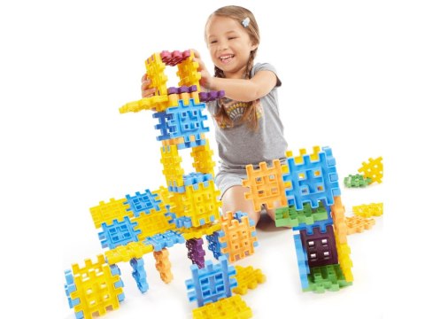 Little Tikes Kreatywne kolorowe Klocki WAFLE 60 elem + torba ZA5115 Little Tikes Kreatywne kolorowe Klocki WAFLE 60 elem + torba ZA5115