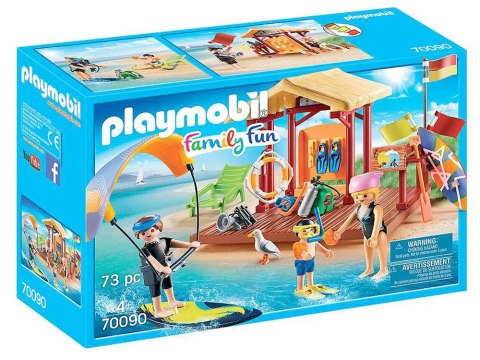 Playmobil kreatywne Klocki Szkółka sportów wodnych 73 ele ZA5139 Playmobil kreatywne Klocki Szkółka sportów wodnych 73 ele ZA5139