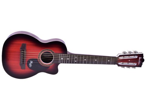 Gitara 6 strunowa dla dzieci zabawka IN0101 ciemna Gitara 6 strunowa dla dzieci zabawka IN0101 ciemna