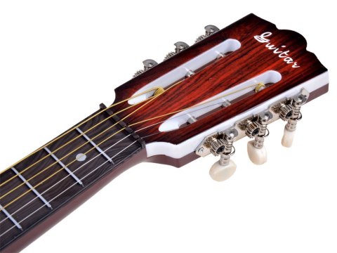 Gitara 6 strunowa dla dzieci zabawka IN0101 ciemna Gitara 6 strunowa dla dzieci zabawka IN0101 ciemna