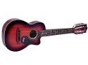 Gitara 6 strunowa dla dzieci zabawka IN0101 ciemna