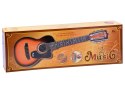 Gitara 6 strunowa dla dzieci zabawka IN0101 ciemna