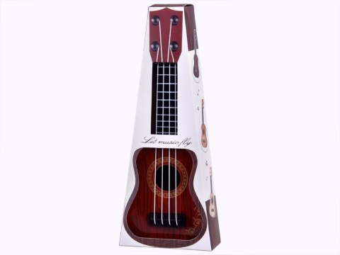 Mini gitarka dla dzieci ukulele 25 cm IN0154 CB Mini gitarka dla dzieci ukulele 25 cm IN0154 CB