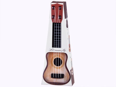 Mini gitarka dla dzieci ukulele 25 cm IN0154 KR Mini gitarka dla dzieci ukulele 25 cm IN0154 KR