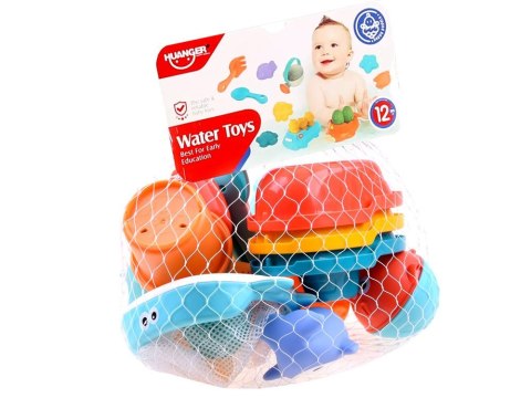 Zabawki do kąpieli zestaw organizer statki ZA3405 Zabawki do kąpieli zestaw organizer statki ZA3405
