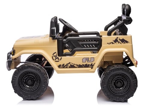 Auto na akumulator elektryczne Toyota FJ Cruiser dla dziecka PA0301 beżowy Auto na akumulator elektryczne Toyota FJ Cruiser dla dziecka PA0301 beżowy